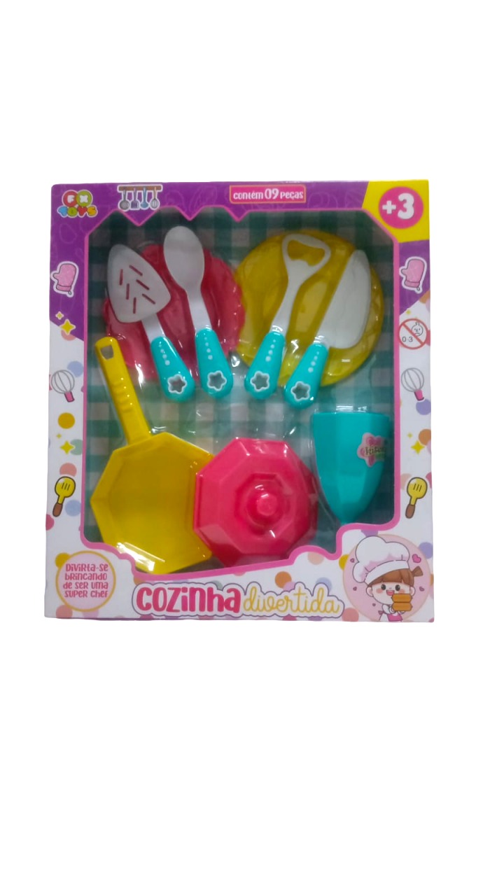 KIT COZINHA DIVERTIDA 9P�S